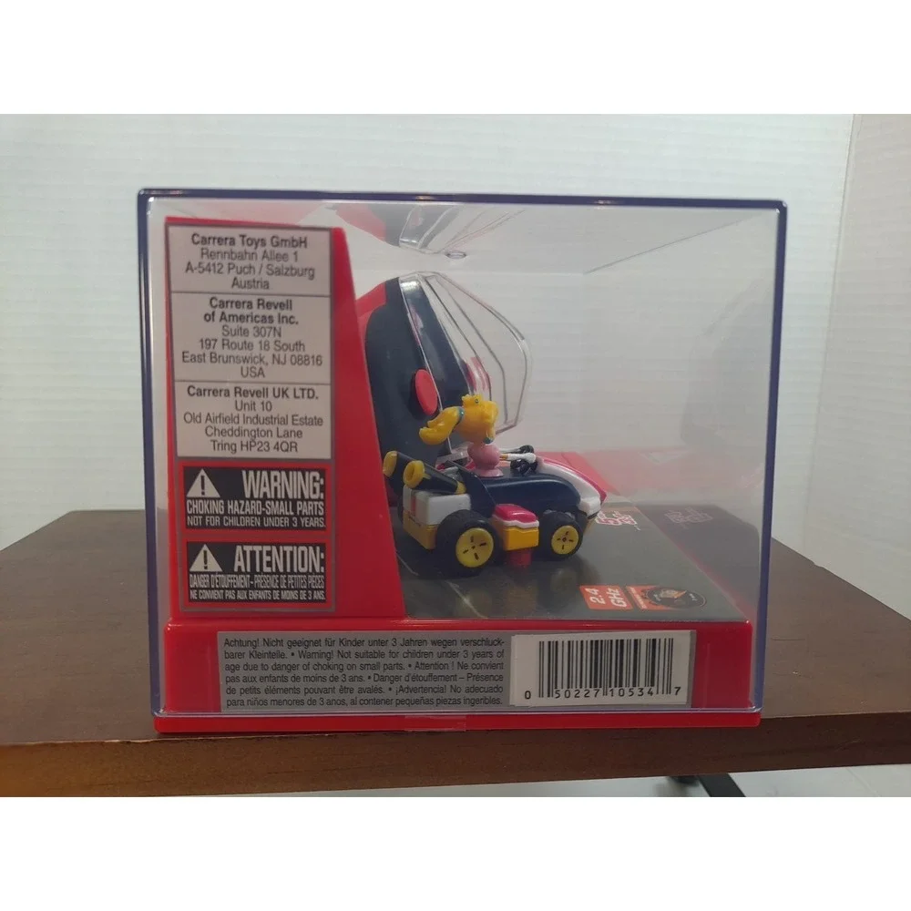 NIB Carrera RC Nintendo Mario Kart 2.4 GHz Mini Radio Remote Control Toy - Peach
